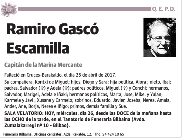 Ramiro Gascó Escamilla