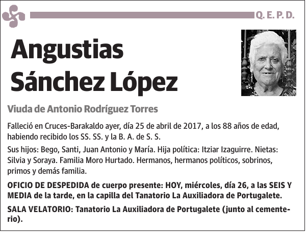 Angustias Sánchez López