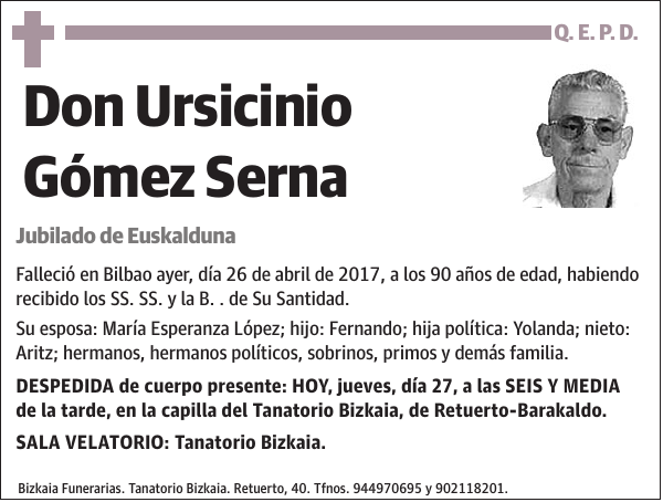 Ursicinio Gómez Serna