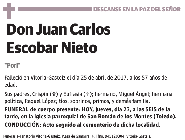 Juan Carlos Escobar Nieto