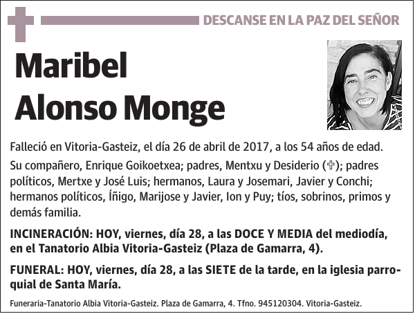 Maribel Alonso Monge