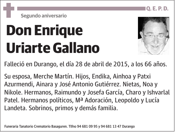 Enrique Uriarte Gallano