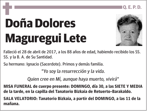 Dolores Maguregui Lete