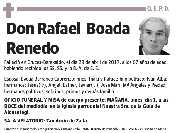 Rafael Boada Renedo