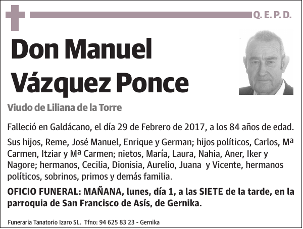 Manuel Vázquez Ponce