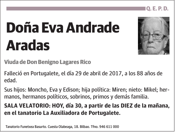 Eva Andrade Aradas