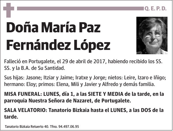 María Paz Fernández López