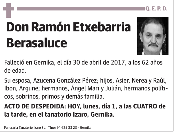 Ramón Etxebarria Berasaluce