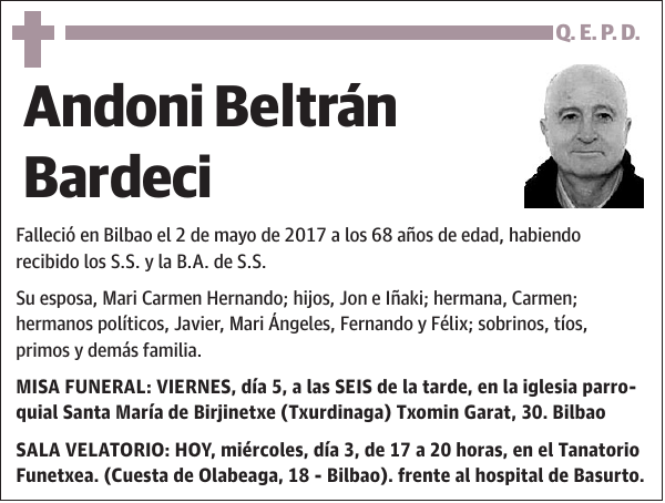 Andoni Beltrán Bardeci