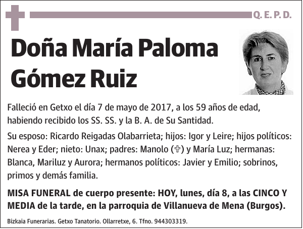 María Paloma Gómez Ruiz