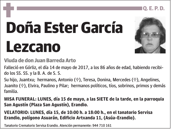 Ester García Lezcano