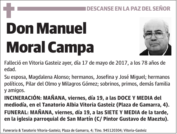 Manuel Moral Campa