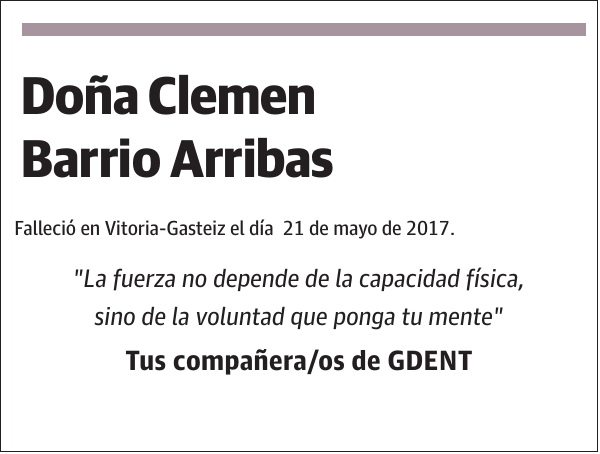 Clemen Barrio Arribas