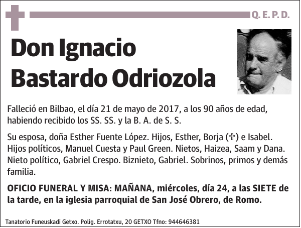 Ignacio Bastardo Odriozola