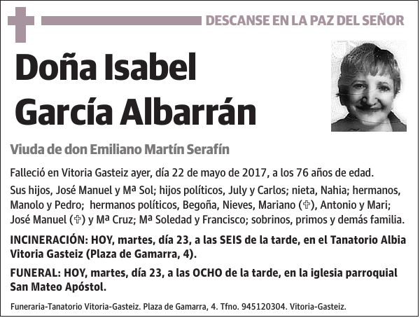 Isabel García Albarrán