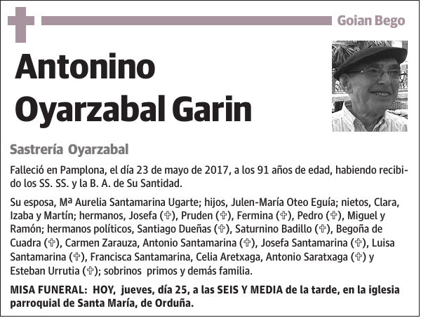 Antonino Oyarzabal Garin