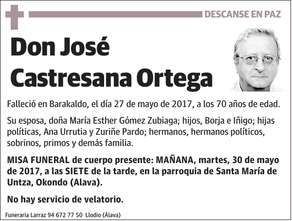 José Castresana Ortega