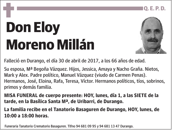 Eloy Moreno Millán