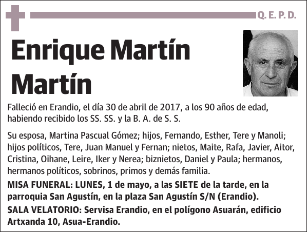 Enrique Martín Martín