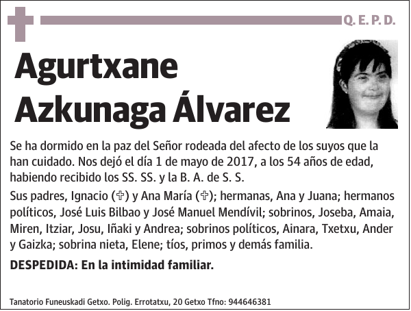 Agurtxane Azkunaga Álvarez