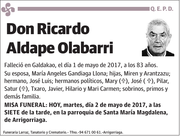 Ricardo Aldape Olabarri