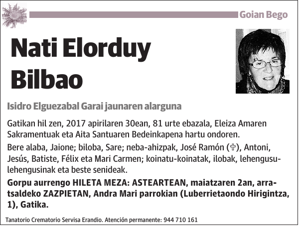 Nati Elorduy Bilbao