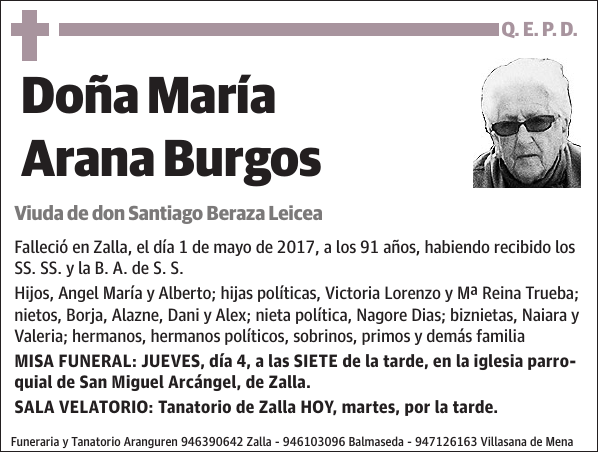 María Arana Burgos