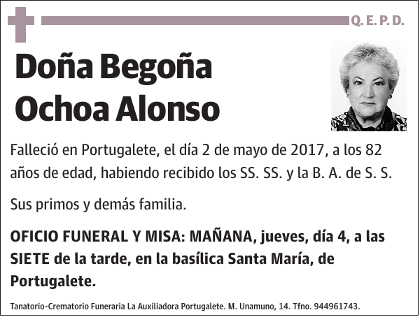 Begoña Ochoa Alonso