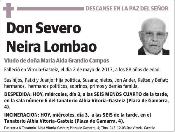 Severo Neira Lombao