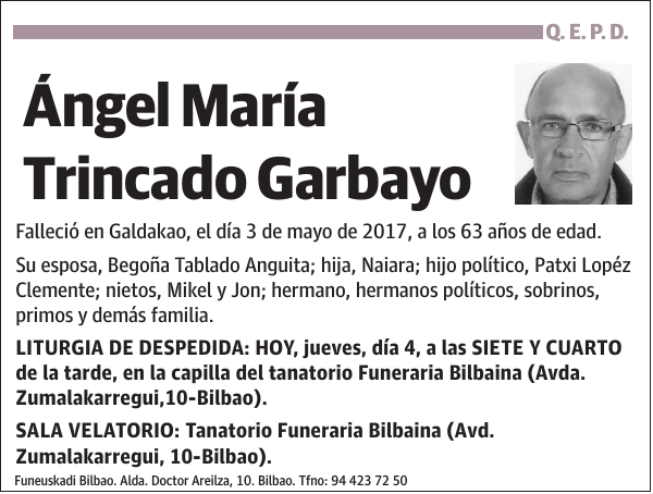 Ángel María Trincado Garbayo