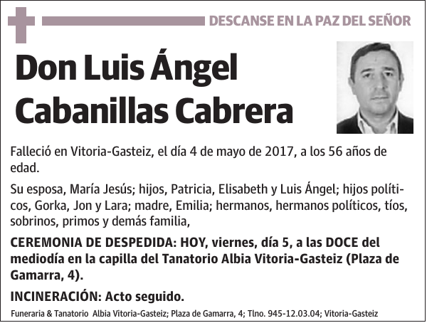 Luis Ángel Cabanillas Cabrera