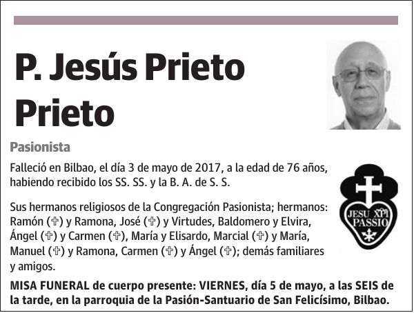 P. Jesús Prieto Prieto