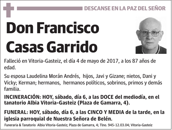 Francisco Casas Garrido