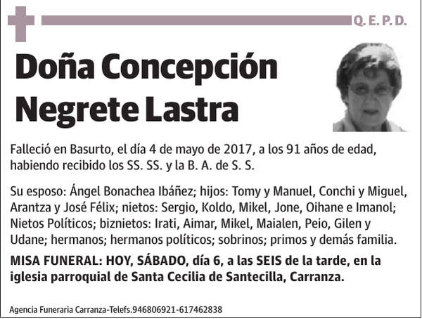 Concepción Negrete Lastra