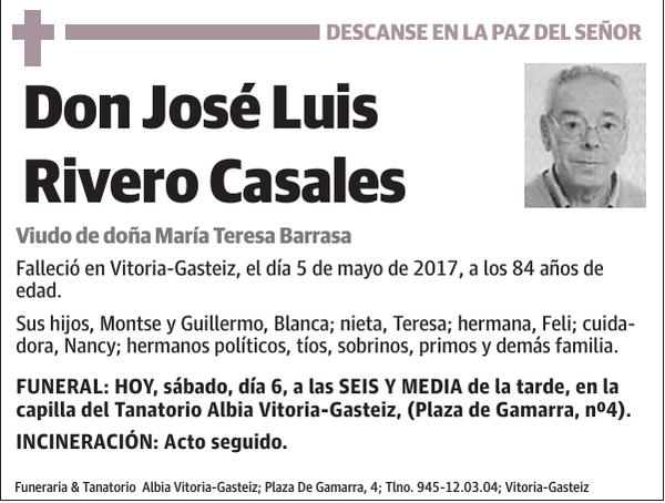 José Luis Rivero Casales