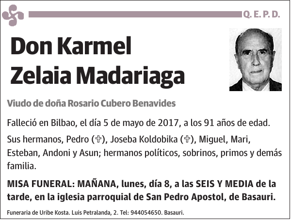 Karmel Zelaia Madariaga