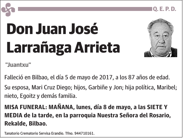 Juan José Larrañaga Arrieta