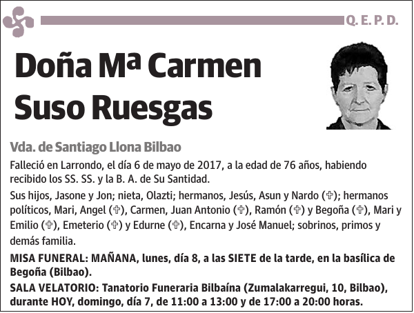 Mª Carmen Suso Ruesgas