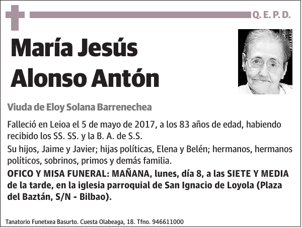 María Jesús Alonso Antón