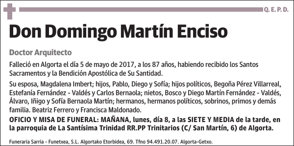 Domingo Martín Enciso