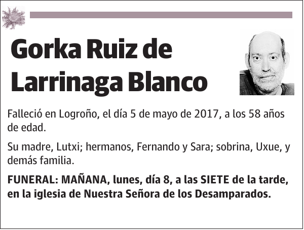 Gorka Ruiz de Larrinaga Blanco