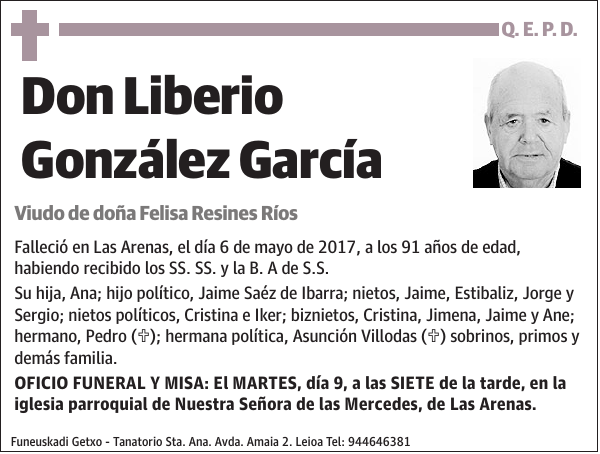 Liberio González García