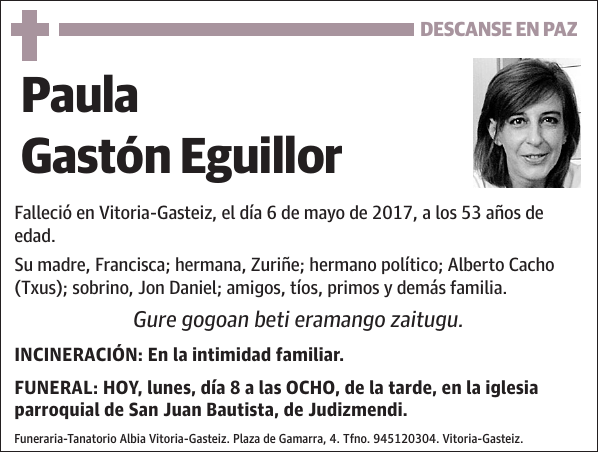 Paula Gastón Eguillor