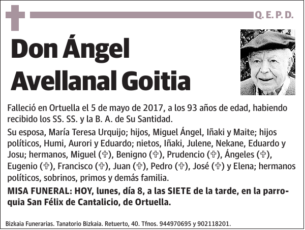 Ángel Avellanal Goitia