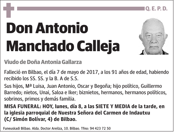 Antonio Manchado Calleja