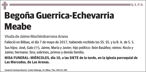 Begoña Guerrica-Echevarria Meabe