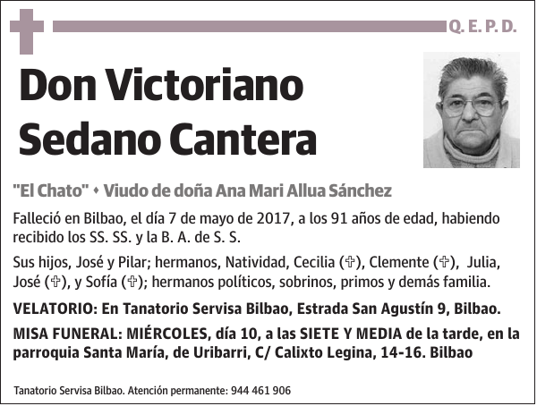 Victoriano Sedano Cantera