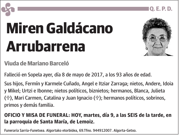 Miren Galdácano Arrubarrena