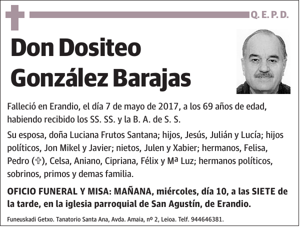 Dositeo González Barajas