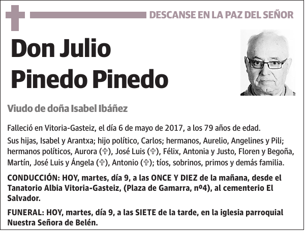 Julio Pinedo Pinedo